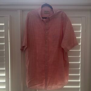 Gold Label Roundtree & York Men's Pink Shirt 3XT